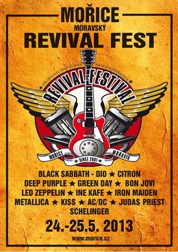 Plakát Revival Festival Mořice
